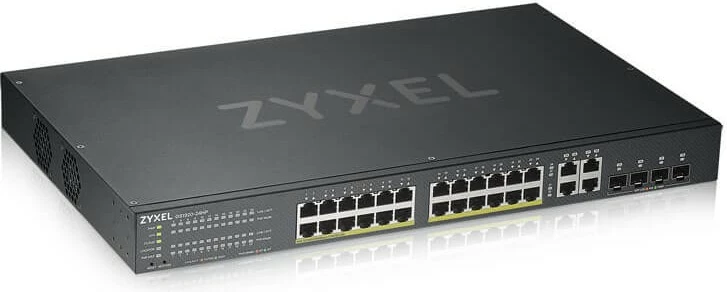 Switch Zyxel GS1920-24HPV2, Managed, Gigabit Ethernet, PoE, Rack mounting
