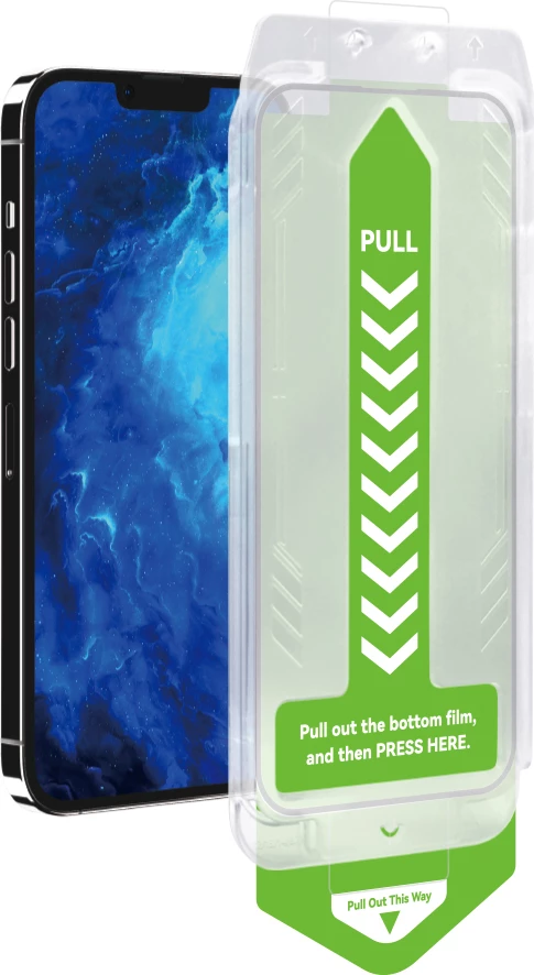 Xham i temperuar Wozinsky Premium Glass me kornizë montimi për iPhone 15 Pro, zi