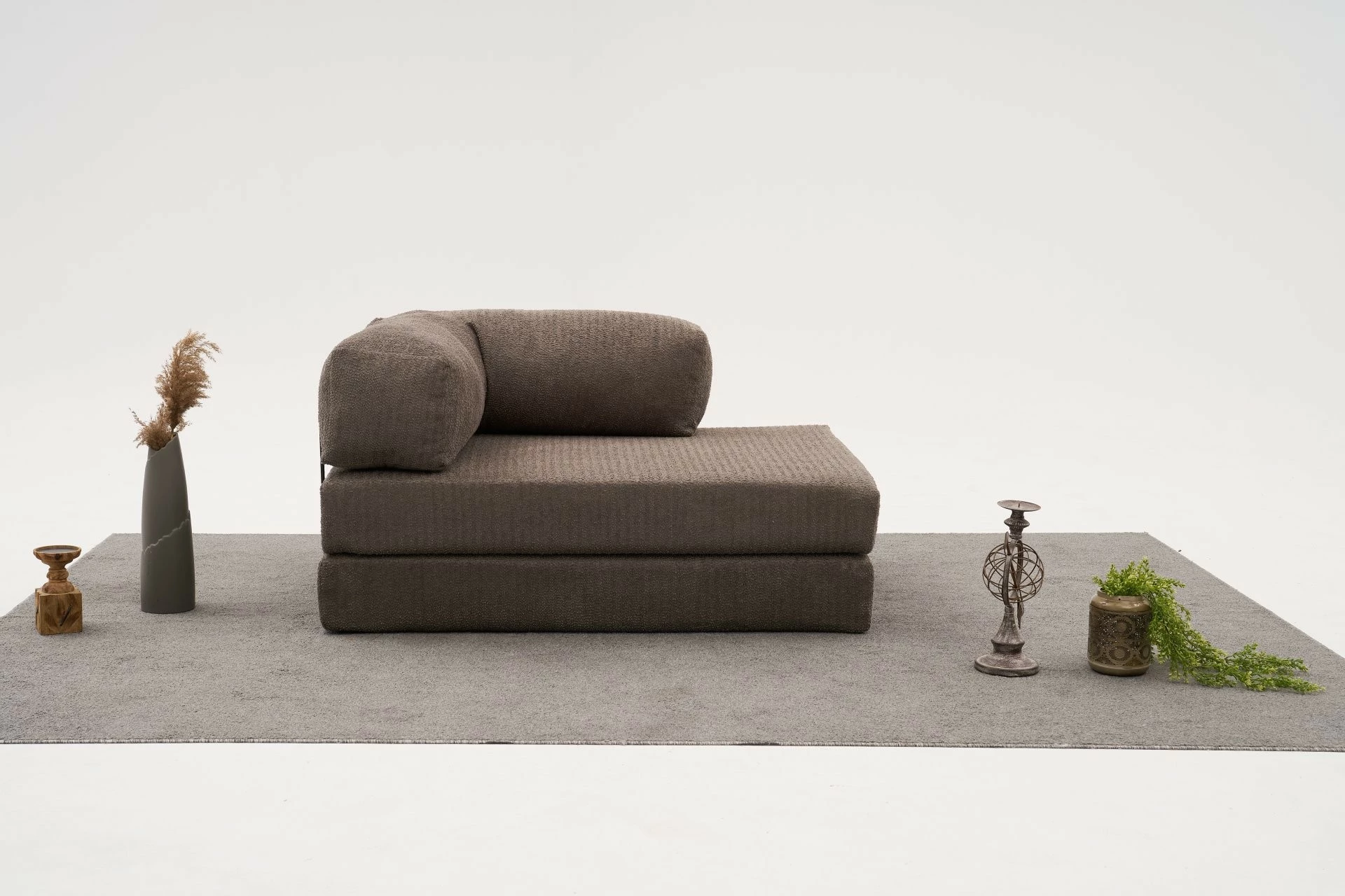 Divan 2-vendësh Atelier del Sofa, Comfort, ngjyrë gri v2