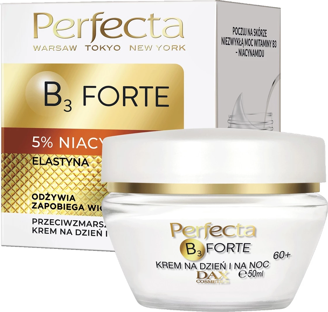 Krem për fytyrë për femra Perfecta B3 Forte Anti-Wrinkle Day and Night Cream 60+, 50ml