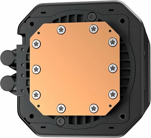 Ftohës uji AIO Deepcool LM240 R-LM240-BKDMMC-1 240 mm ARGB me ekran IPS, 2 ventilatorë 120 mm