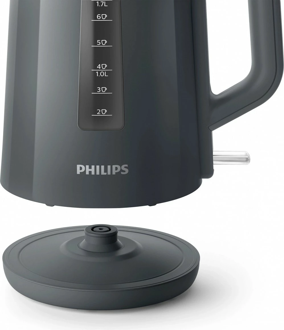 Çajnik elektrik, Philips HD9318/10, 1.7L 2200W, gri e errët