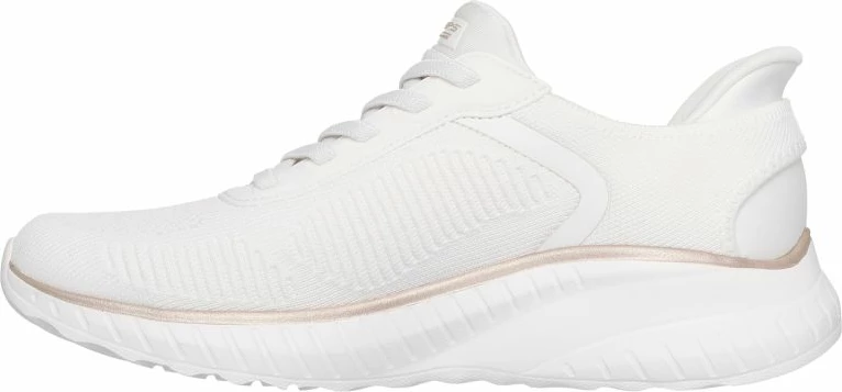 Atlete femra Skechers BOBS SQUAD CHAOS CURRENT MUSE, të bardha