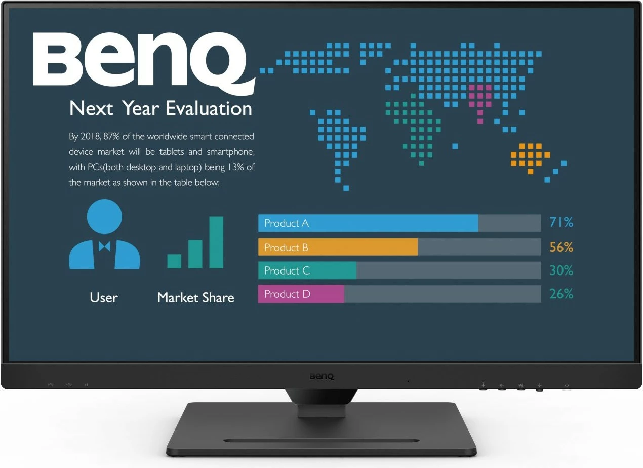 Monitor BenQ BL2790QT, 27", Quad HD, LED, i zi