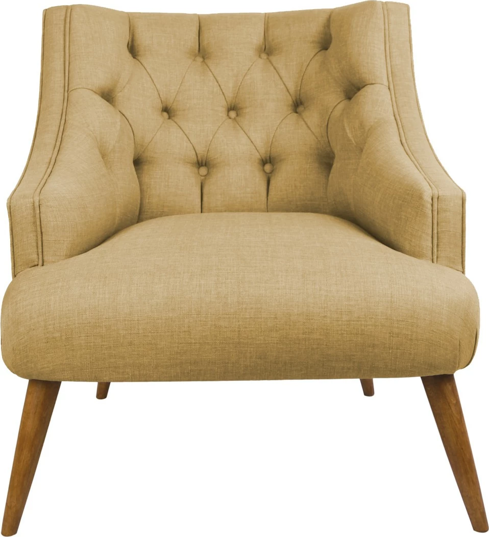 Karrige krahu Lamont, ngjyrë kafe e çelët, Atelier del Sofa