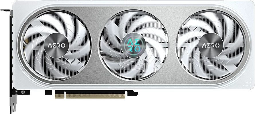 Kartelë grafike GIGABYTE GeForce RTX 5060 Ti AERO OC 8G 8GB GDDR7 PCIe 5.0, 3xDP, 1xHDMI, 1x8-pin, e bardhë, retail