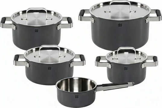 Set tenxheresh Zwilling Pure, 5 pjesë, inox 18/10, gri