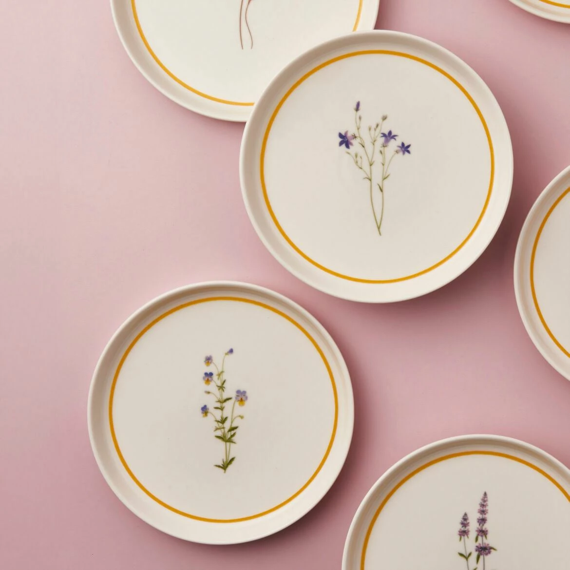 Set pjatash për ëmbëlsira (6 copë), Hermia Concept, GBSBLB621DUE2955K