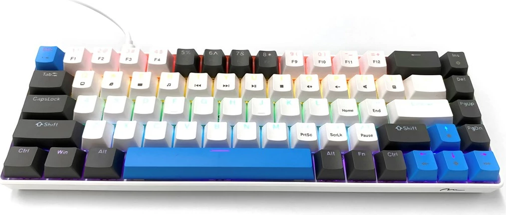 Tastierë mekanike Media tech RED CORE MX60 MT1259, 60%, me ndriçim shumëngjyrësh