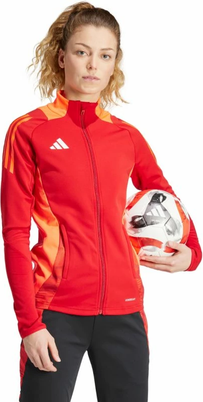 Duks për femra adidas Tiro 24 Competition Training, i kuq