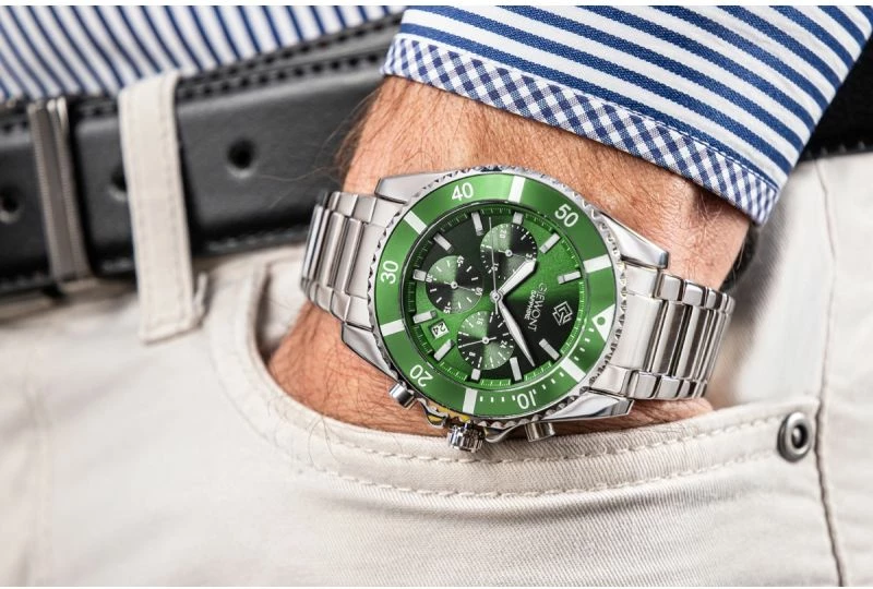 Orë dore për meshkuj Giewont, e gjelbër