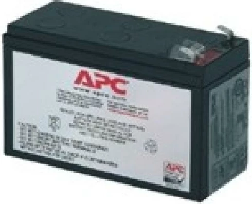 Bateri zëvendësuese APC RBC17 12V 9Ah VRLA për UPS, e zezë