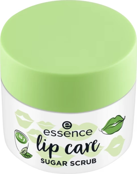 Skrub për buzë Essence Lip Care Sugar Scrub 02 Matcha Latte, 9 g