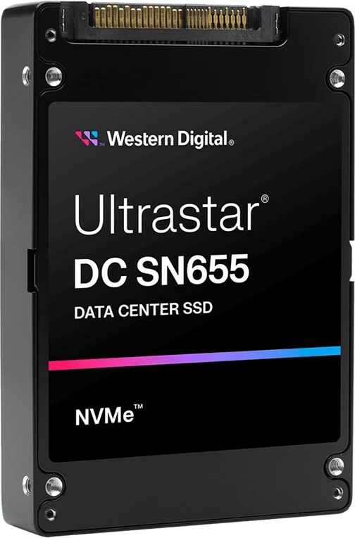 SSD Western Digital Ultrastar DC SN655 U.3 7.68 TB, PCI Express 4.0