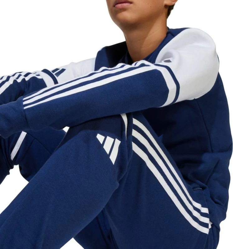 Pantallona sportive për fëmijë adidas, të kaltra [Madhësia: 164 cm]