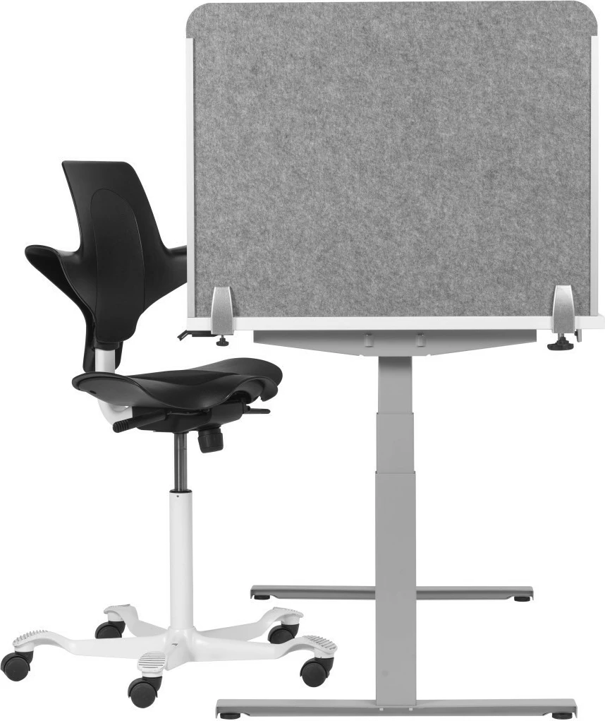 Ndarëse tavoline BakkerElkhuizen BE Safety Screen H60D60, gri