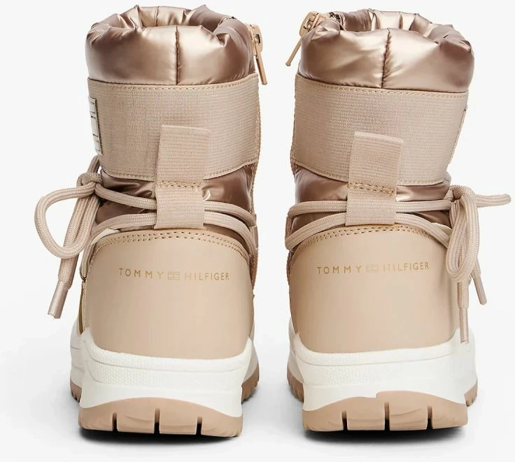Çizme dëbore për femra Tommy Hilfiger T3A5-34052-1474591, bronzi [Madhësia: 35]