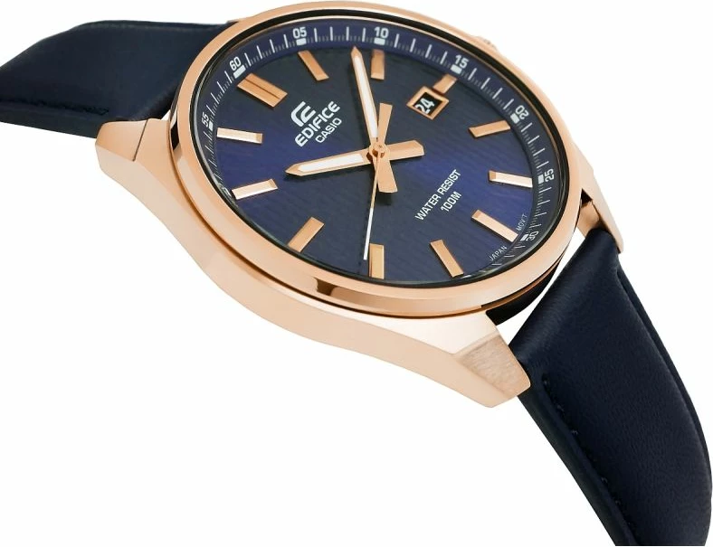 Orë dore për meshkuj Casio, e kaltër