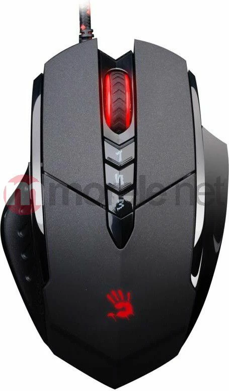 Maus gaming A4Tech Bloody V7m, 3200 DPI, 1000 Hz, USB me kabllo 1.8 m, i zi