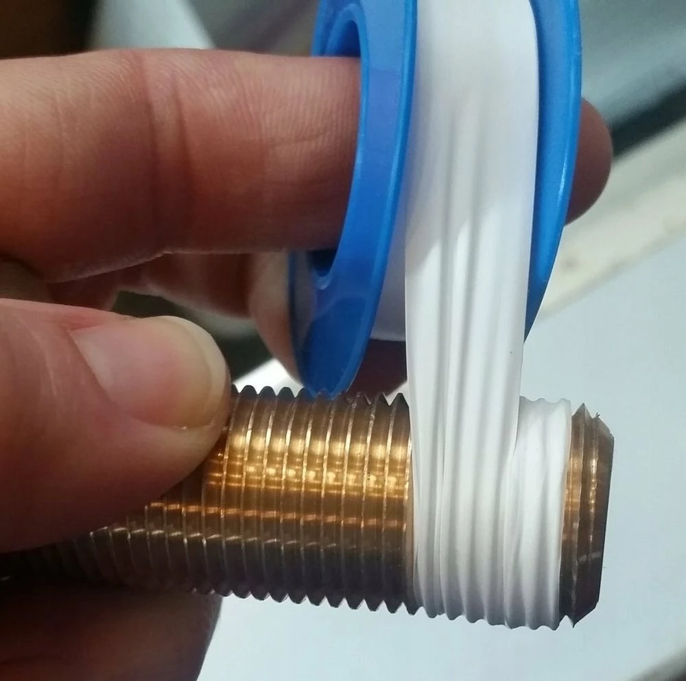 Shirit teflon Geko 12mm x 0.075mm, 10m, i bardhë