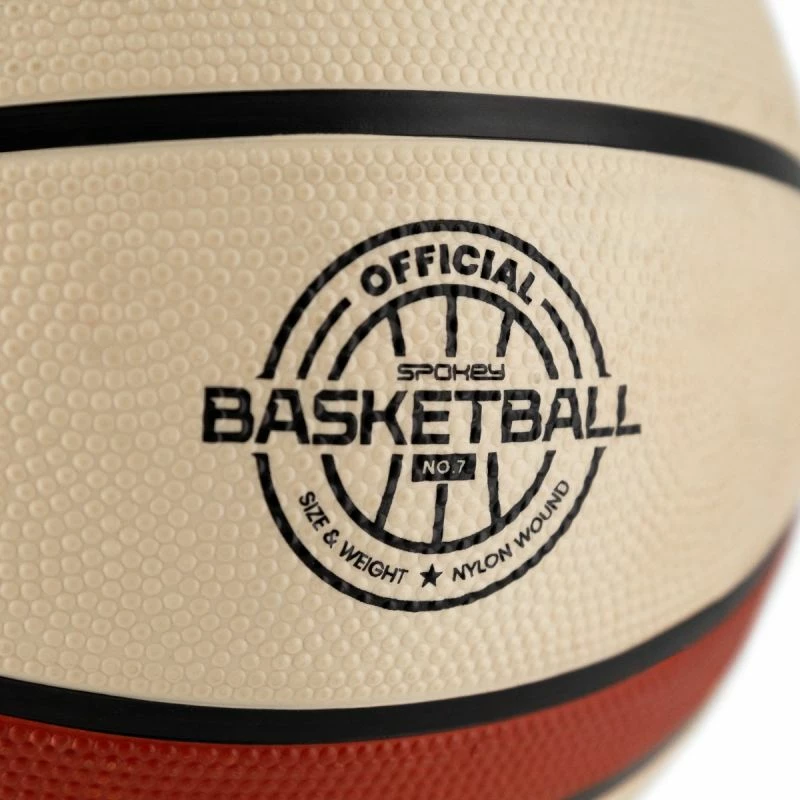 Top basketbolli Spokey, për të gjithë, e zezë