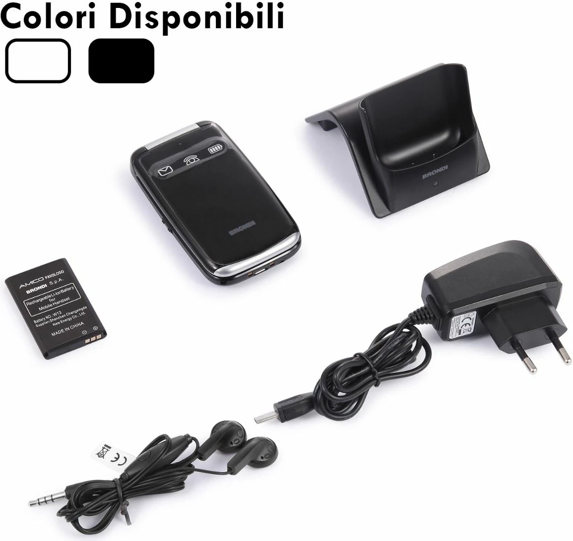 Celular Brondi Amico Favoloso DS, dual SIM, 2.8", i zi