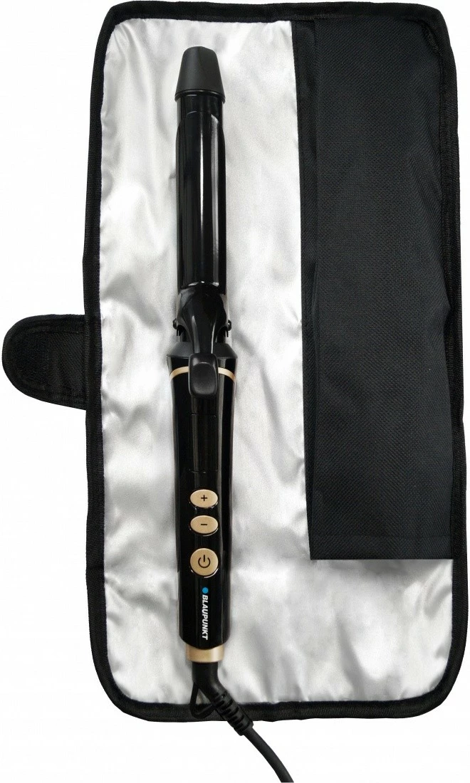 Hekur për kaçurrela Blaupunkt HSC602, qeramikë me vaj argani dhe turmalinë, LED, zi/ari