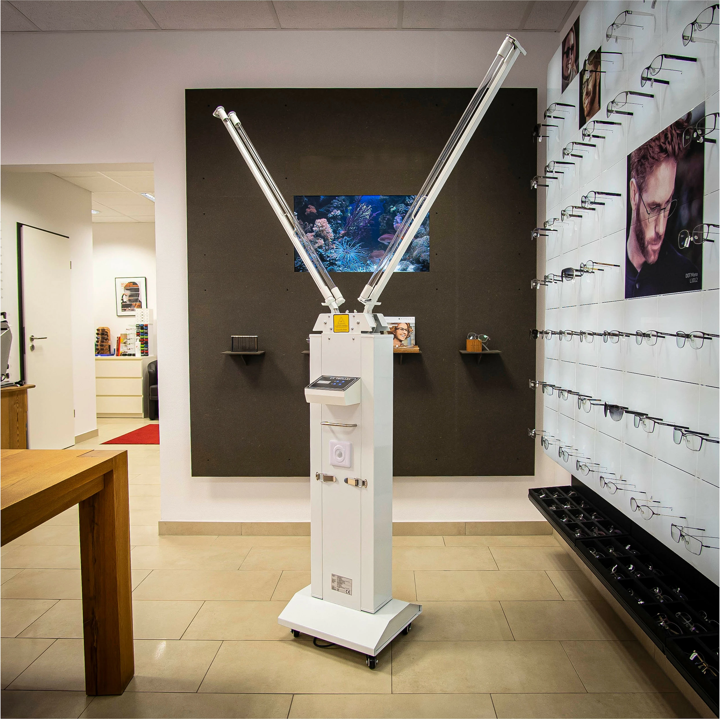 Llambë dezinfektuese UV-C GoodConnections Alcasa UVC-0002, 4x30 W, 253.7 nm, e bardhë
