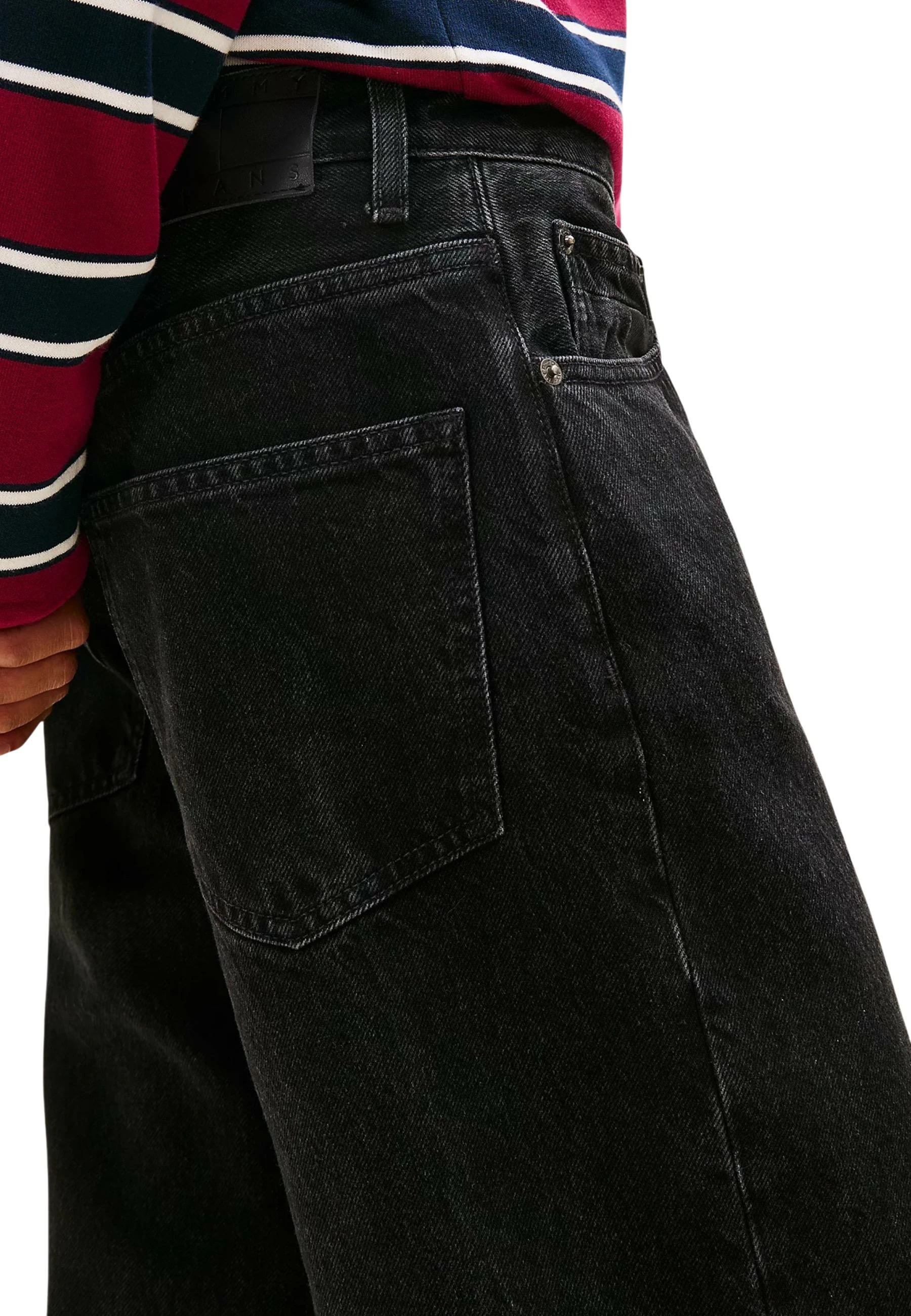 Pantallona xhins për femra Tommy Hilfiger Jeans DW0DW22525, të zeza [Madhësia: W27 L34]