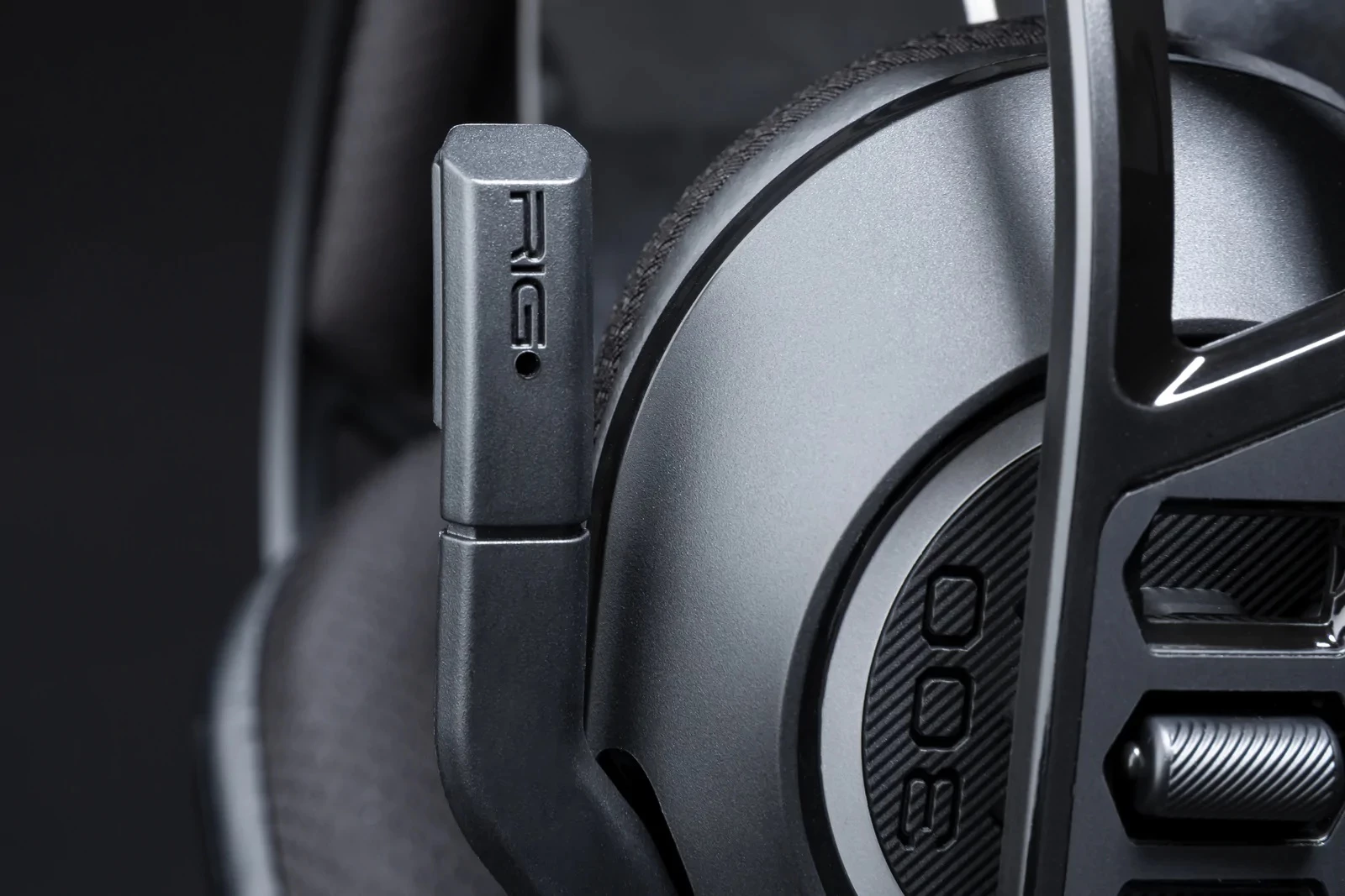 Kufje gaming Nacon RIG 300 PRO HS, wired, stereo, over-ear, 40 mm, me mikrofon, të zeza