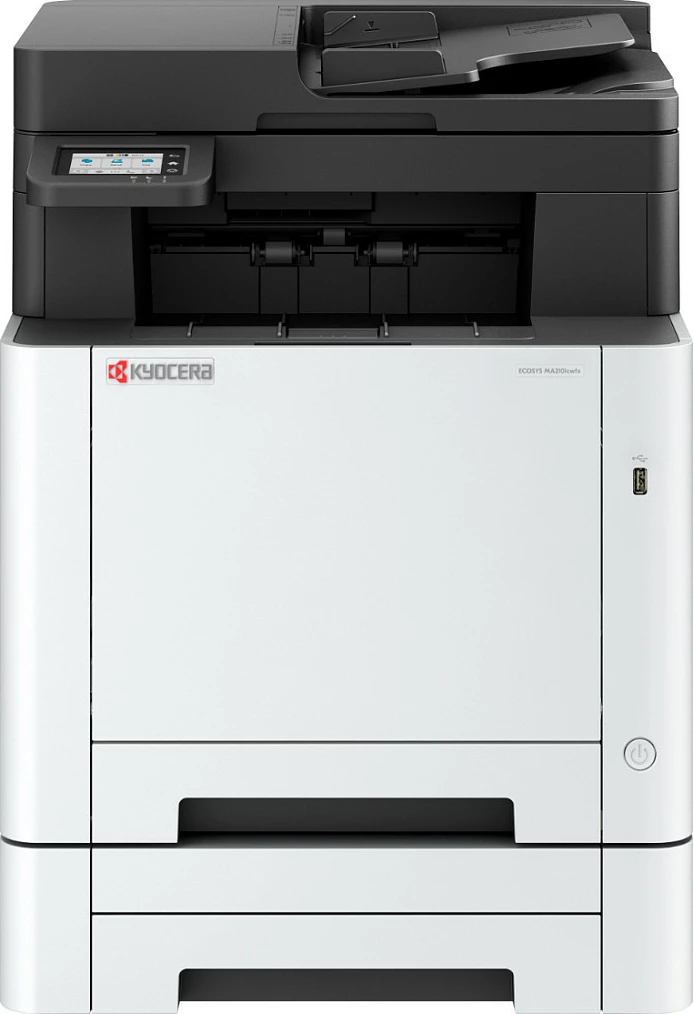 Printer multifunksional Kyocera ECOSYS MA2101CWFX, A4, 21 faqe/min, Wi‑Fi, Gigabit LAN, Duplex, bardhë/e zezë