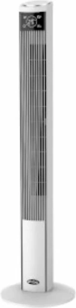 Ventilator kullë BECOOL BC121TU2201F 121 cm 45 W me ekran LED, telekomandë, timer 12 h, jonizues, i bardhë