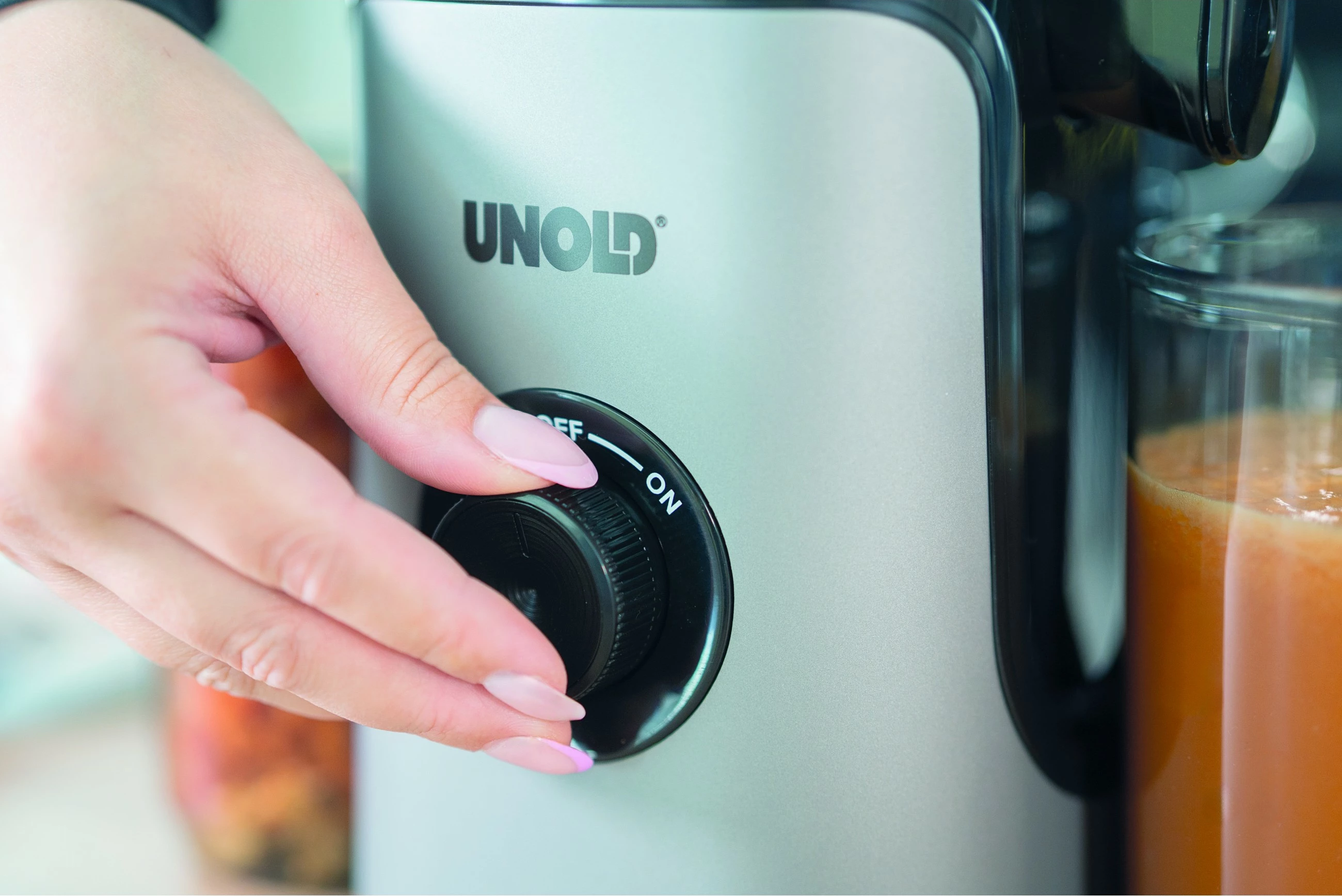 Slow juicer UNOLD 78275 Sam, 0.8L, 80 RPM, charcoal