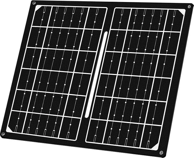 Panel solar i palosshëm LogiLink, 7W, 1x USB-A, i zi