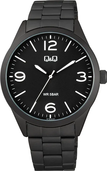 Orë dore Q&Q Q77B-001PY, e zezë 