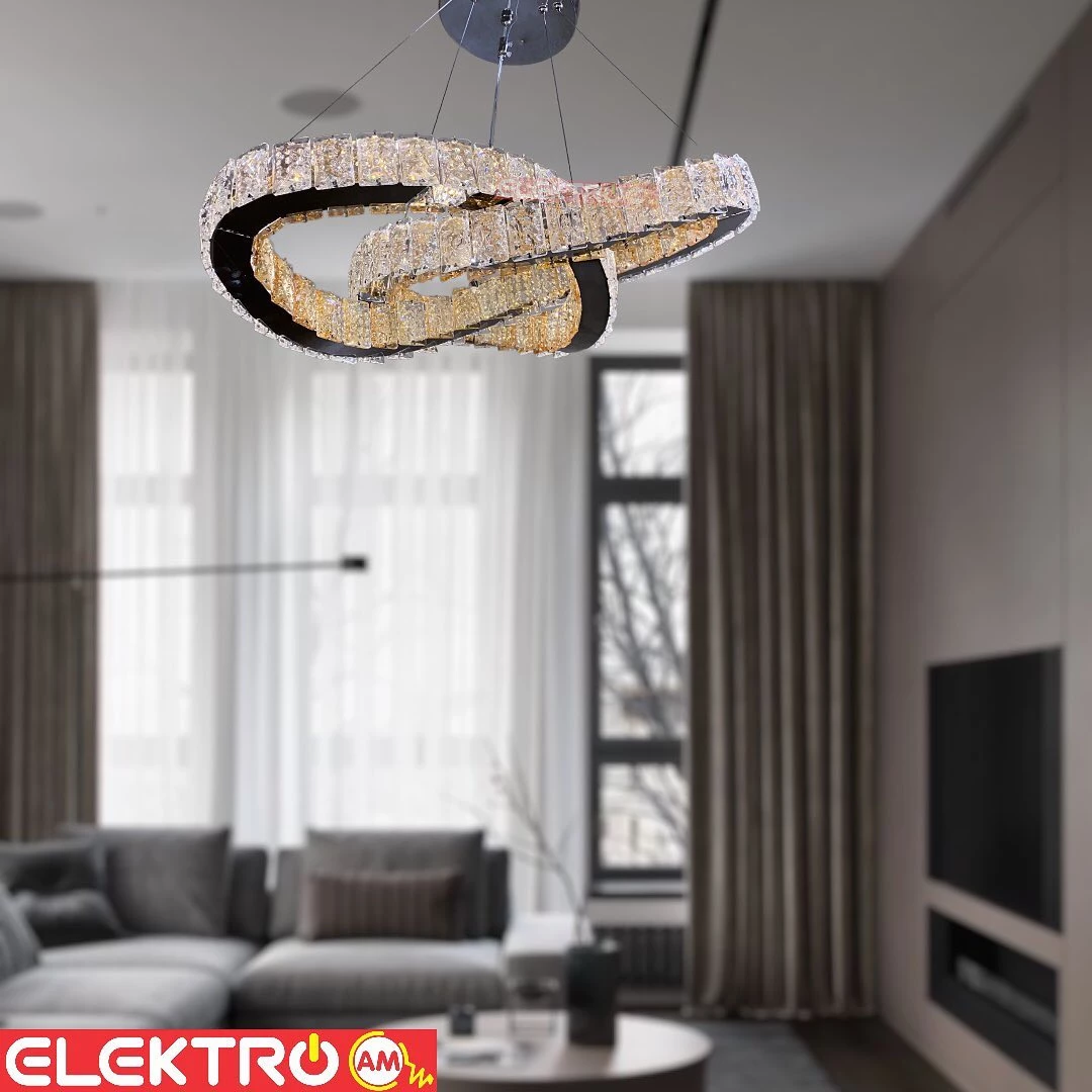 Abazhur LED kristal i varur H05