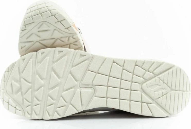 Atlete femra Skechers, të kremta