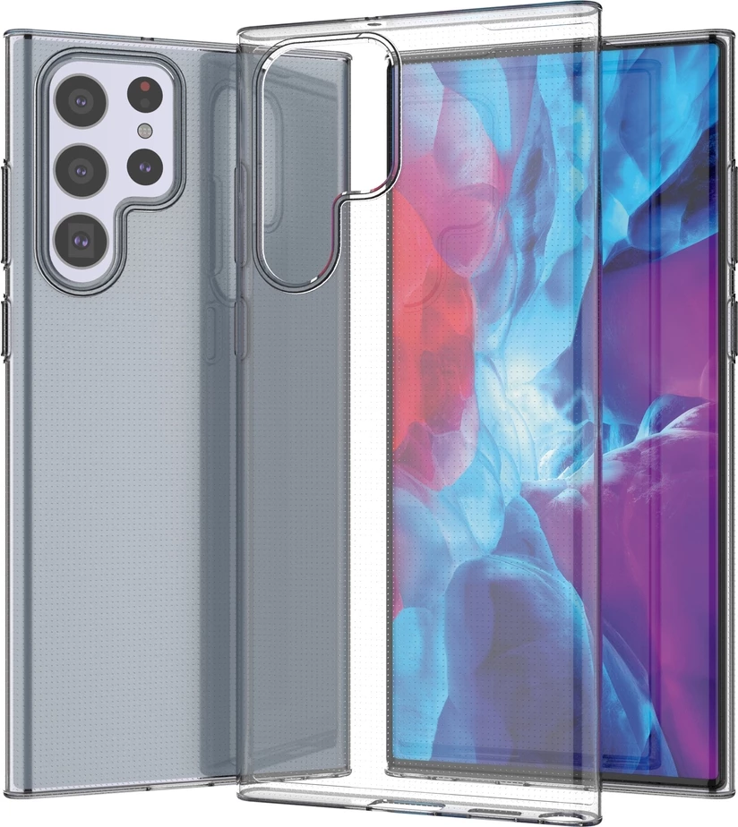 Mbështjellës Hurtel Ultra Clear 0.5mm për Samsung Galaxy S22 Ultra, Transparent