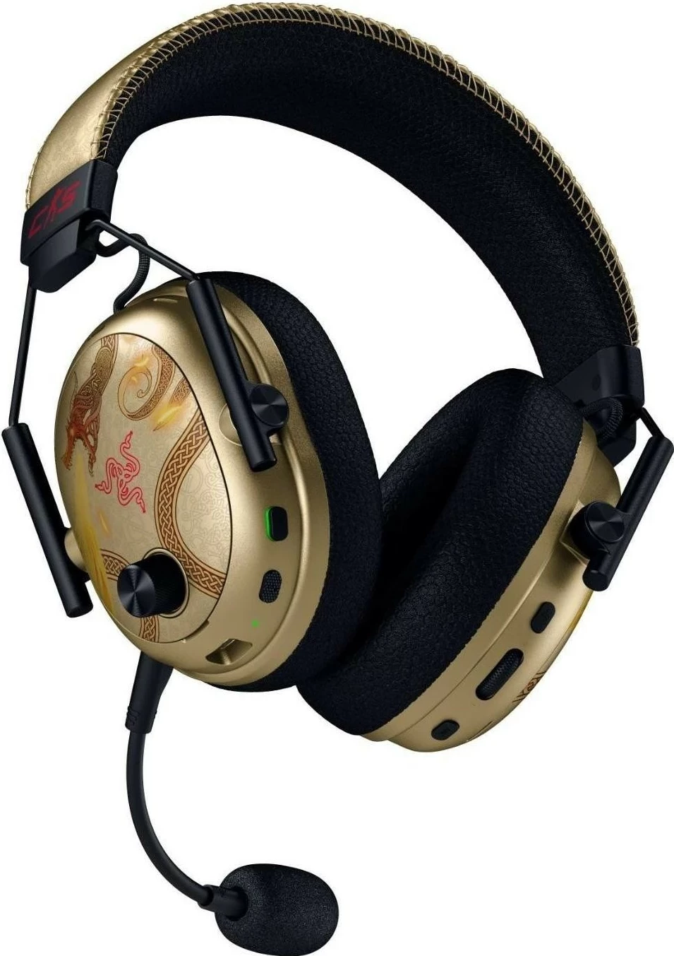 Kufje gaming Razer BlackShark V3 Pro Counter-Strike 2 Ed, wireless/wired, ANC, mikrofon, kafe