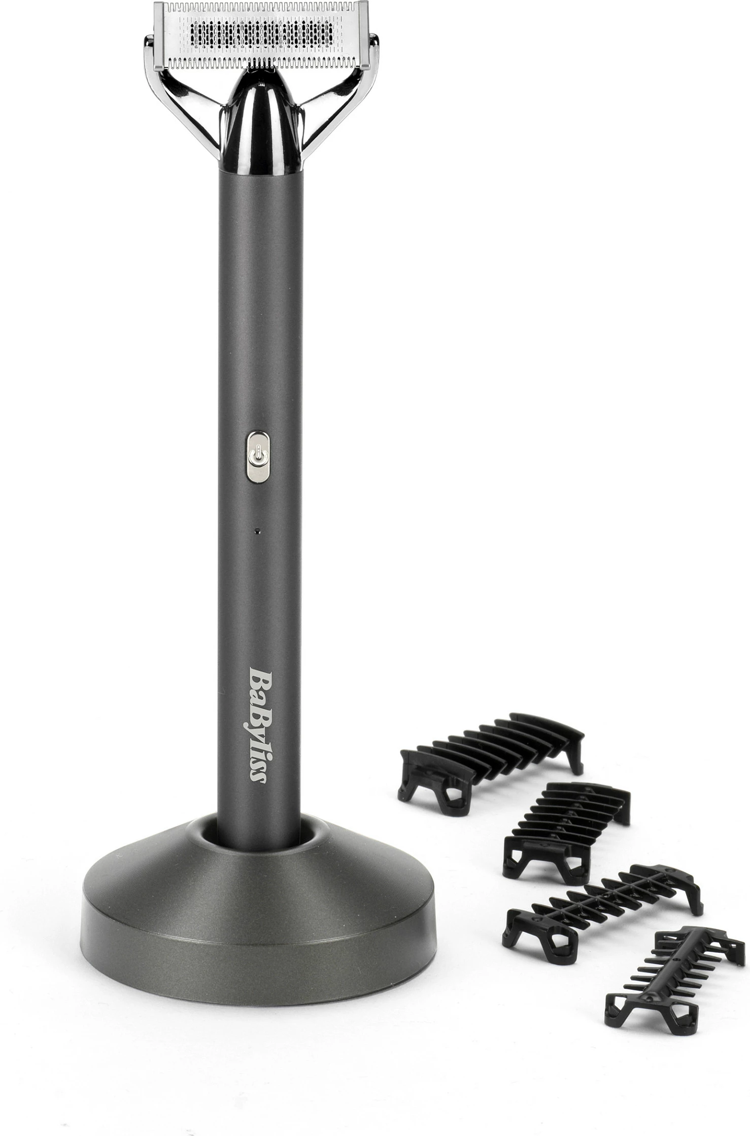 Makinë rroje BaByliss OT996E X-Blade, trimer elektrik me krehra, gri e errët