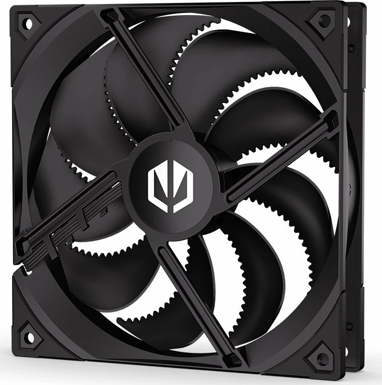 Ventilator kompjuteri Endorfy Fluctus 140 PWM EY4A003, 140 mm, 4-pin PWM, 1800 rpm, 1 copë, i zi