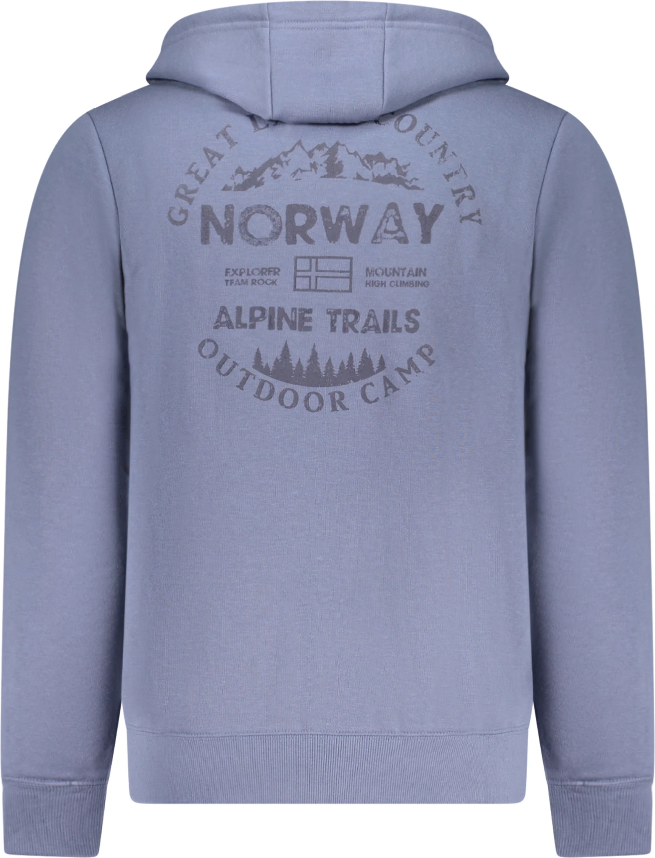 Duks NORWAY 1963 zip-up meshkuj, blu