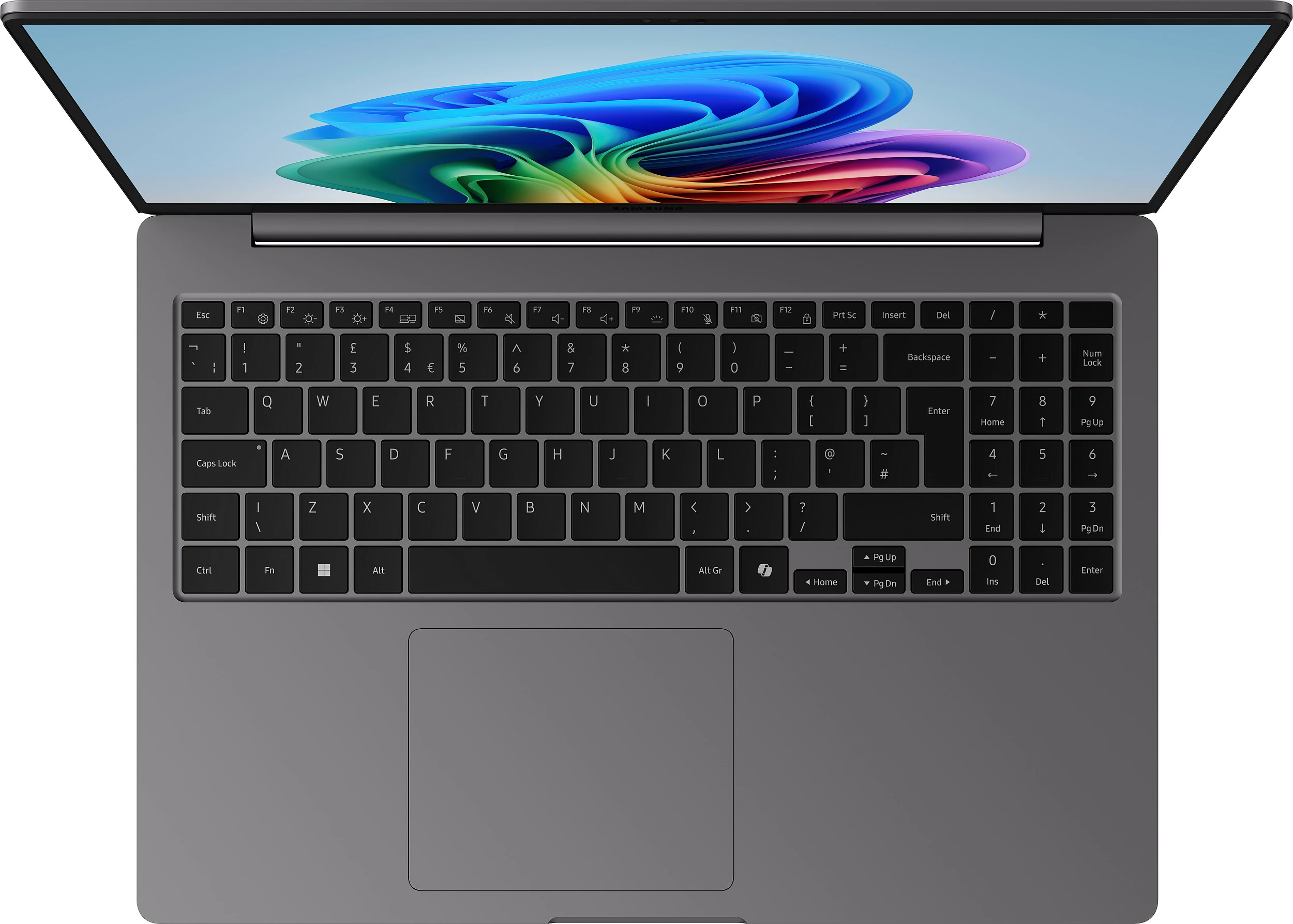Laptop Samsung Galaxy Book6, Core Ultra 7 355, 32GB RAM, 512GB SSD, Windows 11 Pro, RJ45, Mocha Grey