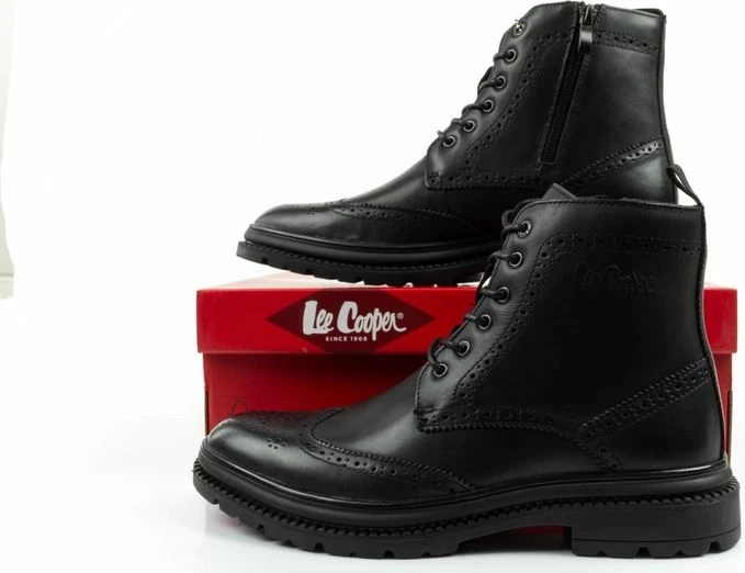 Çizme Chelsea për meshkuj Lee Cooper, të zeza [Madhësia: 45]