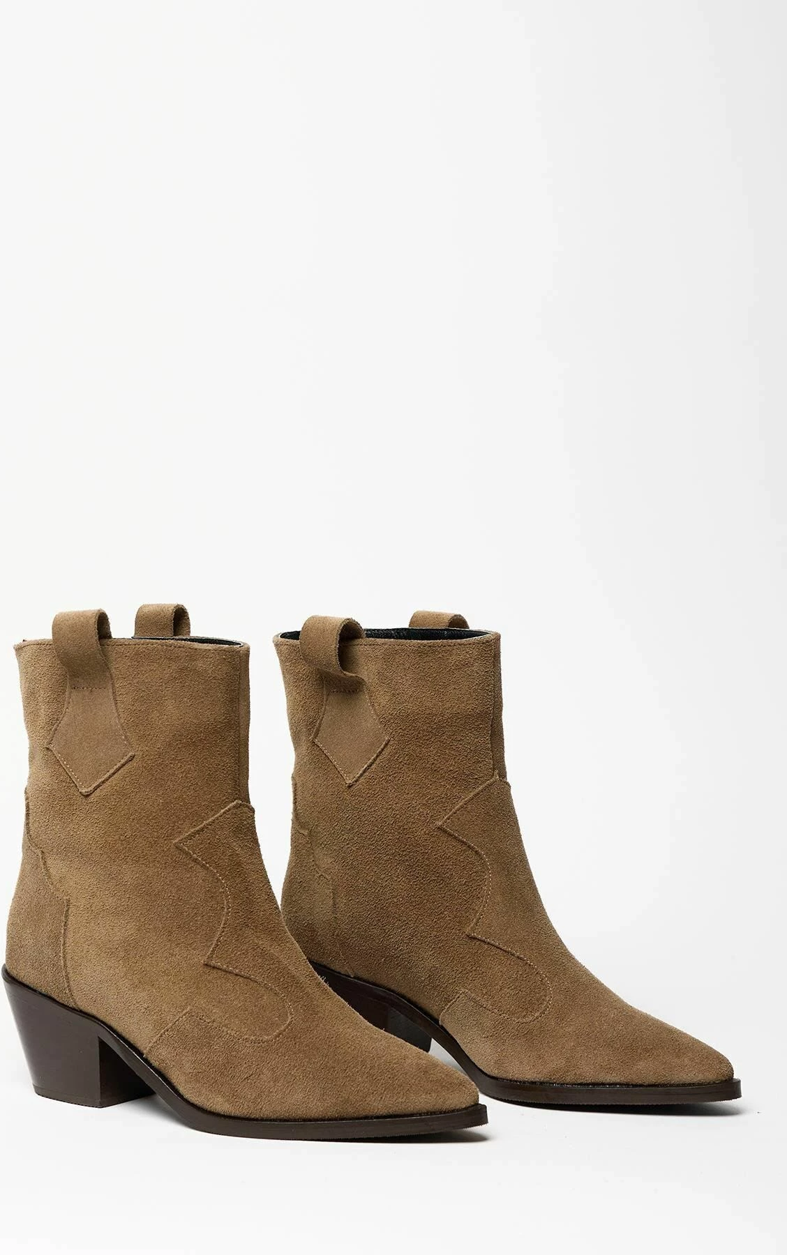 Çizme për gra, lëkurë natyrale, ngjyrë camel, Jumeon MK1345025KR20-002