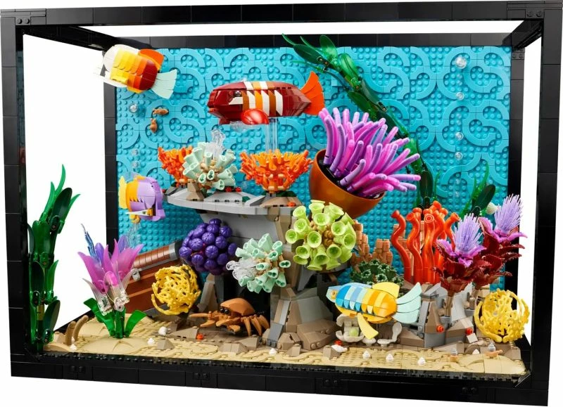 Set ndërtimi LEGO për të rritur, Icons Tropical Aquarium