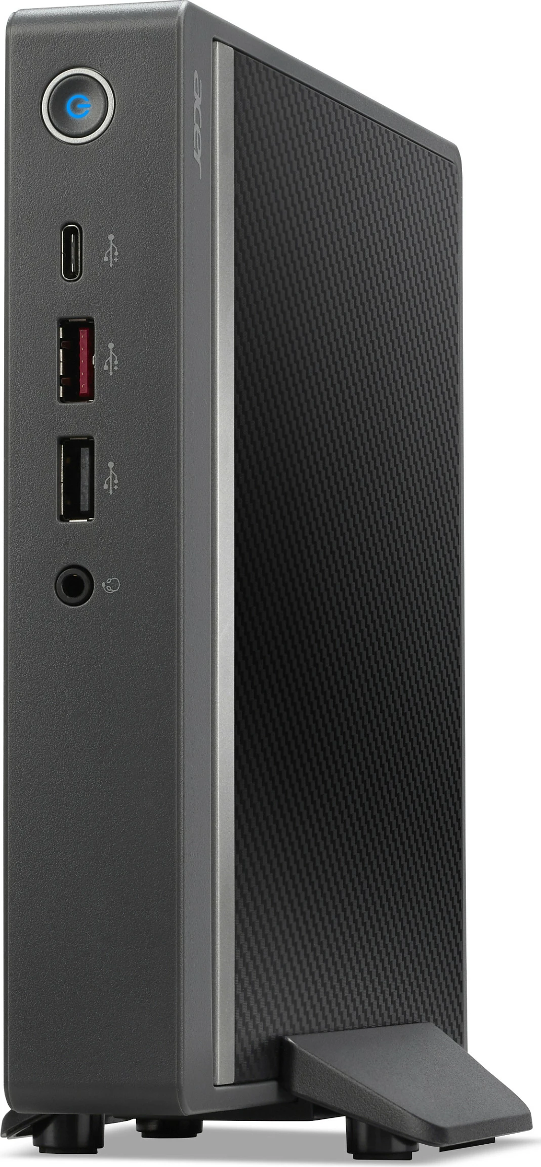 Mini PC Acer Veriton Essential VN2595G, Core 3-100U, 8GB RAM, 256GB SSD, Windows 11 Pro, gri e errët