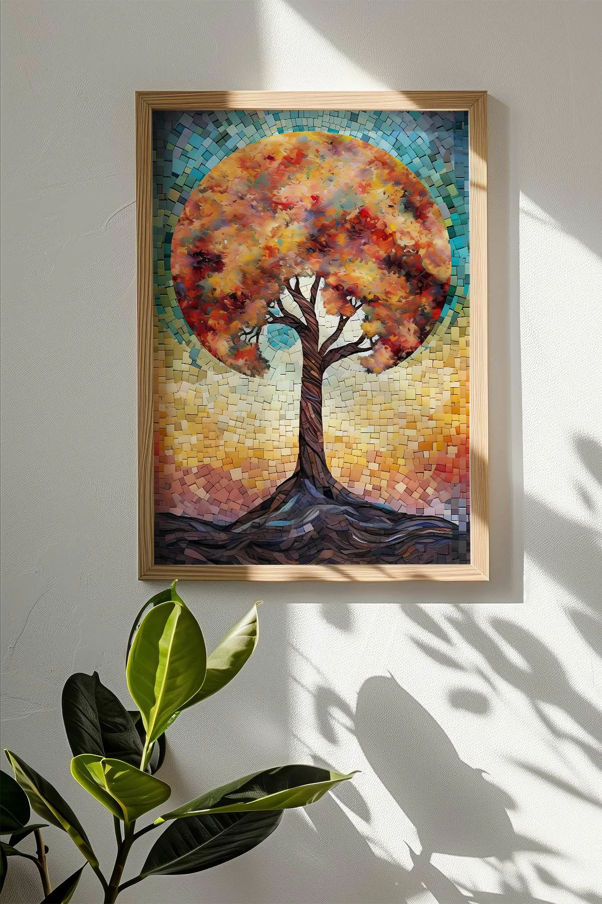 Pikturë dekorative me kornizë, Wallity, Mscartmdl23