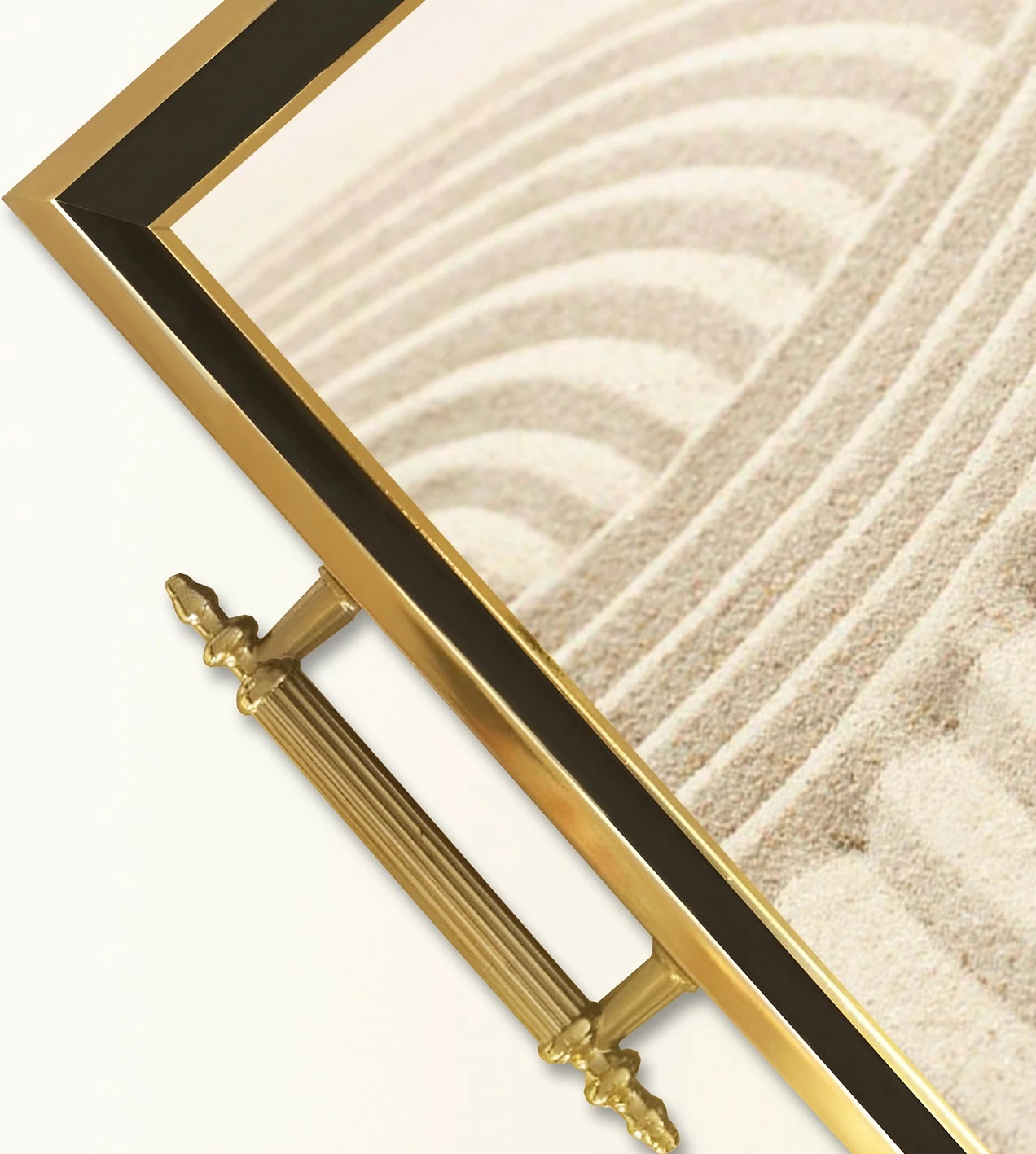 Tabaka xhami Aberto Design, shumëngjyrëshe, TPA9931, 50x29x3.5 cm