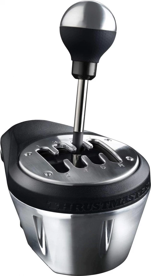 Ndërrues marshe Thrustmaster TH8A Add-On Shifter për timon garash, PC/PS3/PS4/Xbox One, zi/argjend, 1 copë
